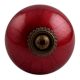 Neon Cherry Antique Fitting Ceramic Cabinet Knob